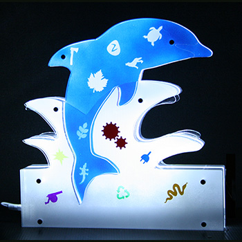 Renzo Nucara, Lighting shape delfino