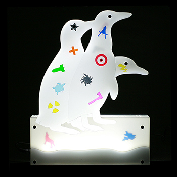 Renzo Nucara-Lighting shape-penguins