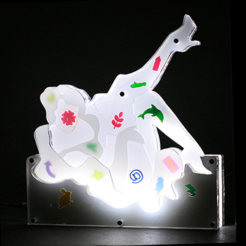 Renzo Nucara-Lighting shape-pinup