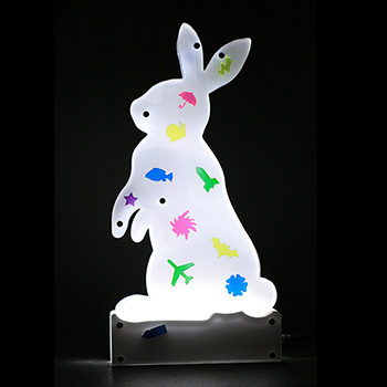 Renzo Nucara-Lighting shape-rabbit